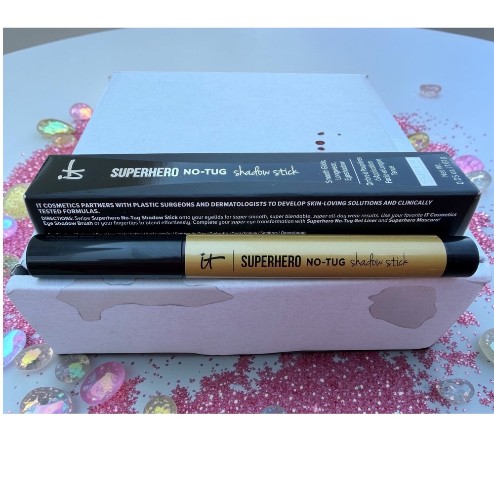 IT Cosmetics - Superhero No-Tug Shadow Stick - Shade: Gallant Gold - *NIB*